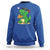 Cute Dinosaur Eating Chicken Nuggets Sweatshirt Food Humor Gift - Wonder Print Shop