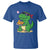 Cute Dinosaur Eating Chicken Nuggets T Shirt Food Humor Gift - Wonder Print Shop
