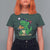 Cute Dinosaur Eating Chicken Nuggets T Shirt For Women Food Humor Gift - Wonder Print Shop