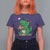 Cute Dinosaur Eating Chicken Nuggets T Shirt For Women Food Humor Gift - Wonder Print Shop