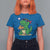 Cute Dinosaur Eating Chicken Nuggets T Shirt For Women Food Humor Gift - Wonder Print Shop