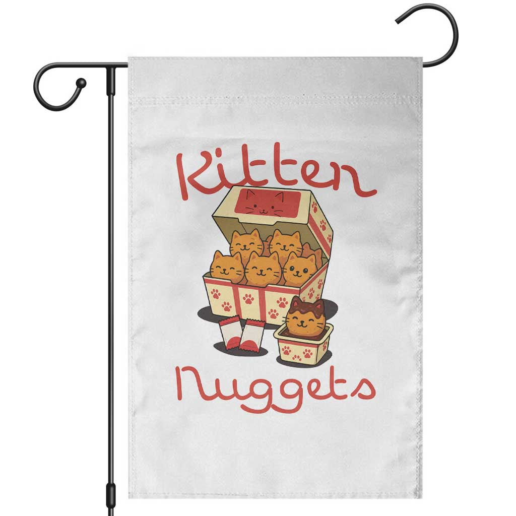 Kitten Nuggets Garden Flag Funny Cat Lover Gift - Wonder Print Shop