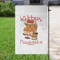 Kitten Nuggets Garden Flag Funny Cat Lover Gift - Wonder Print Shop