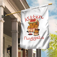 Kitten Nuggets Garden Flag Funny Cat Lover Gift - Wonder Print Shop
