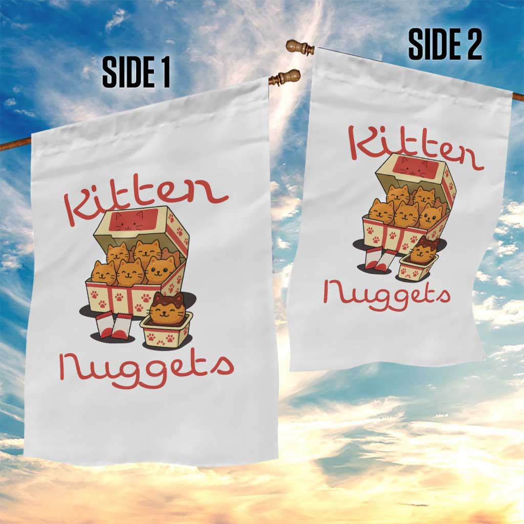 Kitten Nuggets Garden Flag Funny Cat Lover Gift - Wonder Print Shop