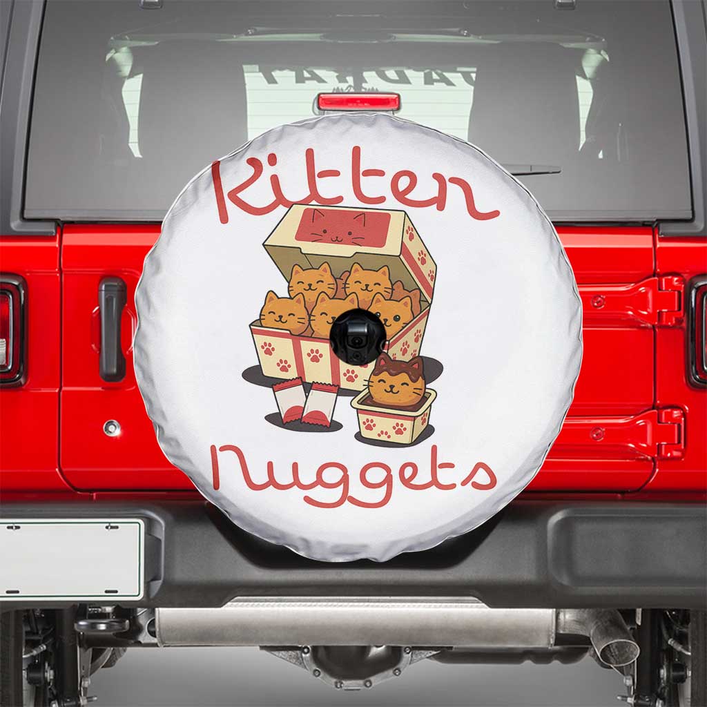 Kitten Nuggets Spare Tire Cover Funny Cat Lover Gift - Wonder Print Shop