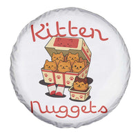 Kitten Nuggets Spare Tire Cover Funny Cat Lover Gift - Wonder Print Shop