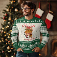 Kitten Nuggets Ugly Christmas Sweater Funny Cat Lover Gift - Wonder Print Shop
