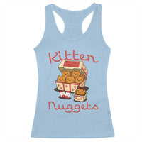 Kitten Nuggets Racerback Tank Top Funny Cat Lover Gift - Wonder Print Shop