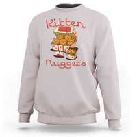 Kitten Nuggets Sweatshirt Funny Cat Lover Gift - Wonder Print Shop