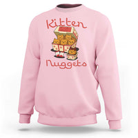 Kitten Nuggets Sweatshirt Funny Cat Lover Gift - Wonder Print Shop