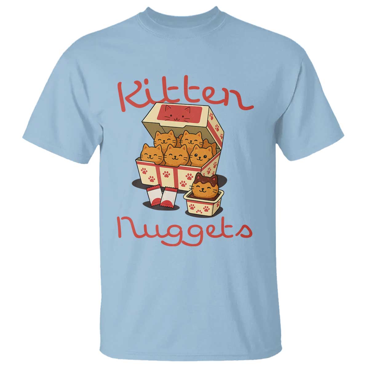 Kitten Nuggets T Shirt Funny Cat Lover Gift - Wonder Print Shop