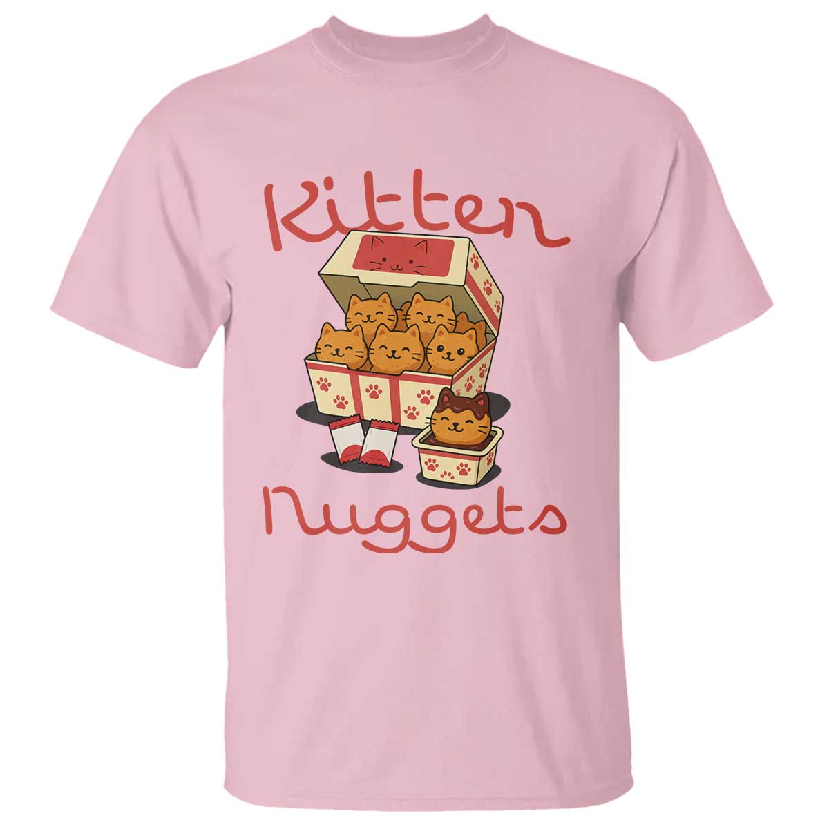Kitten Nuggets T Shirt Funny Cat Lover Gift - Wonder Print Shop