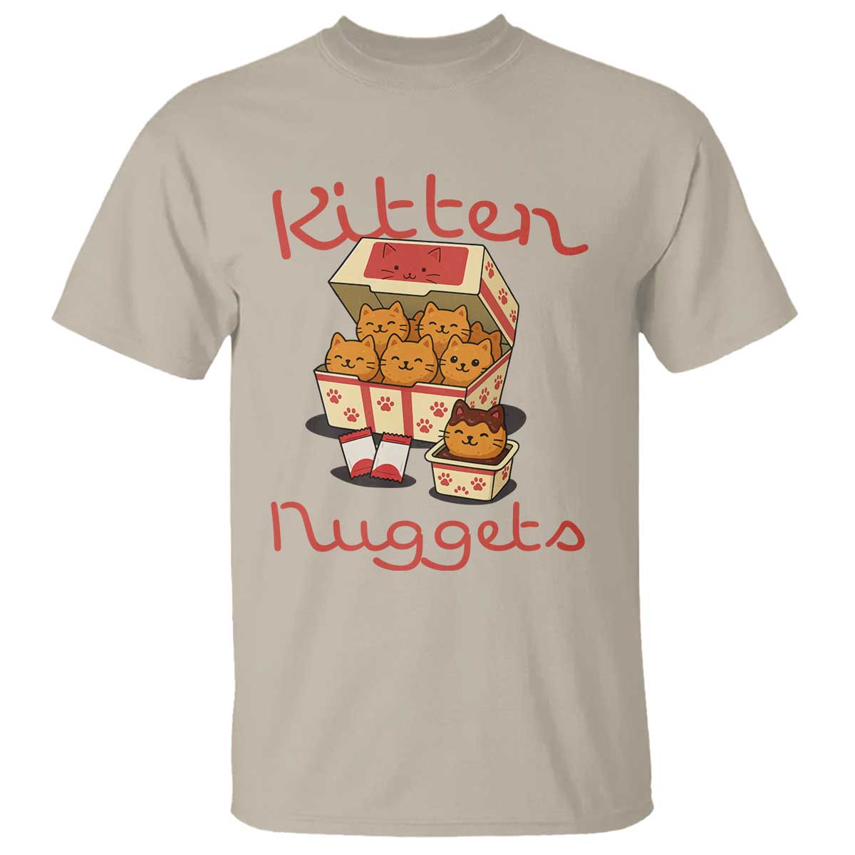Kitten Nuggets T Shirt Funny Cat Lover Gift - Wonder Print Shop