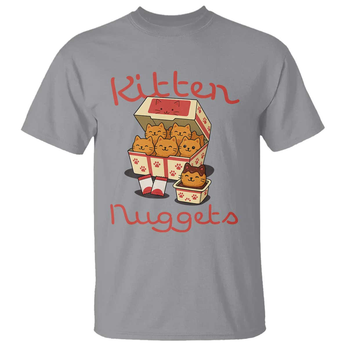 Kitten Nuggets T Shirt Funny Cat Lover Gift - Wonder Print Shop