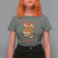 Kitten Nuggets T Shirt For Women Funny Cat Lover Gift - Wonder Print Shop