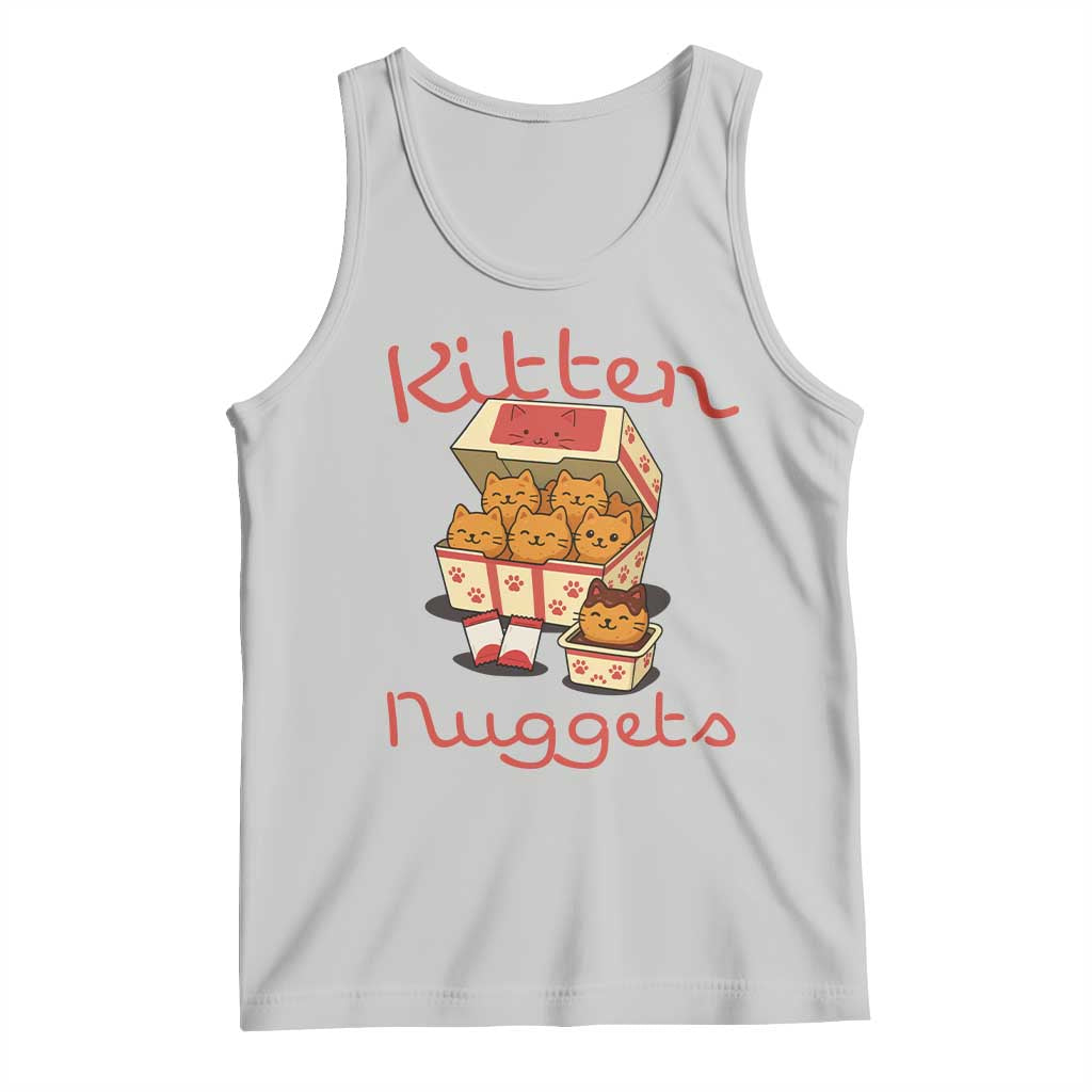 Kitten Nuggets Tank Top Funny Cat Lover Gift - Wonder Print Shop