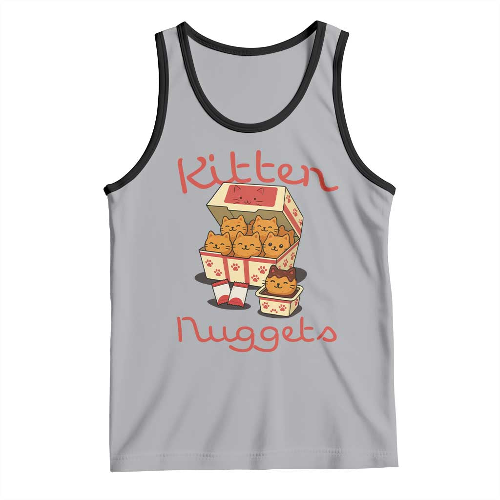 Kitten Nuggets Tank Top Funny Cat Lover Gift - Wonder Print Shop