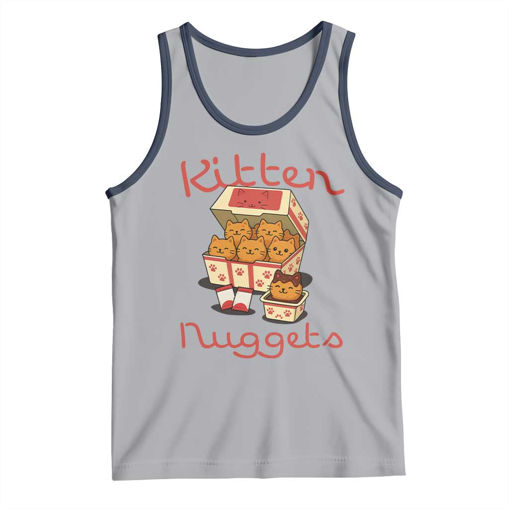 Kitten Nuggets Tank Top Funny Cat Lover Gift - Wonder Print Shop
