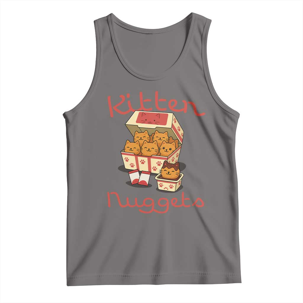 Kitten Nuggets Tank Top Funny Cat Lover Gift - Wonder Print Shop