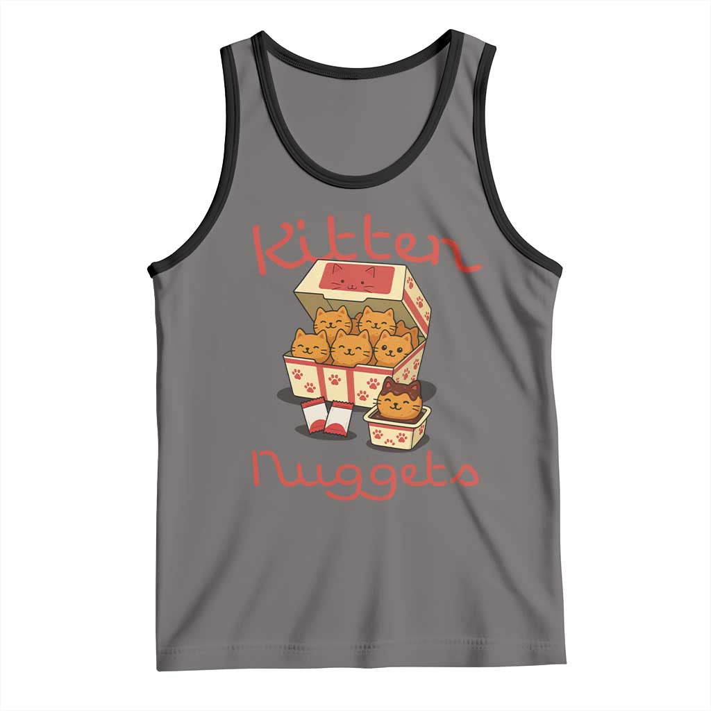 Kitten Nuggets Tank Top Funny Cat Lover Gift - Wonder Print Shop