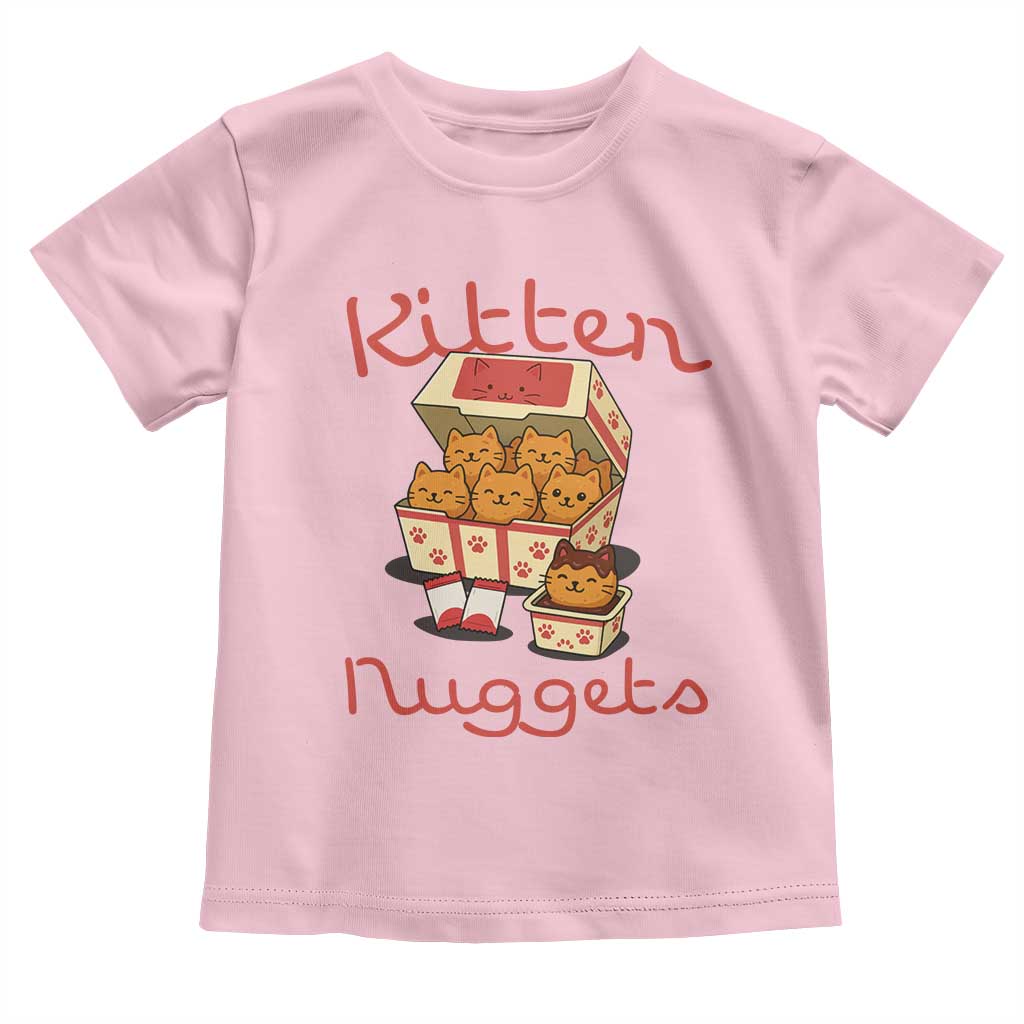 Kitten Nuggets Toddler T Shirt Funny Cat Lover Gift - Wonder Print Shop