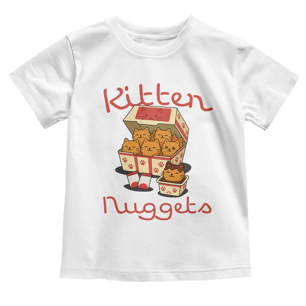 Kitten Nuggets Toddler T Shirt Funny Cat Lover Gift - Wonder Print Shop