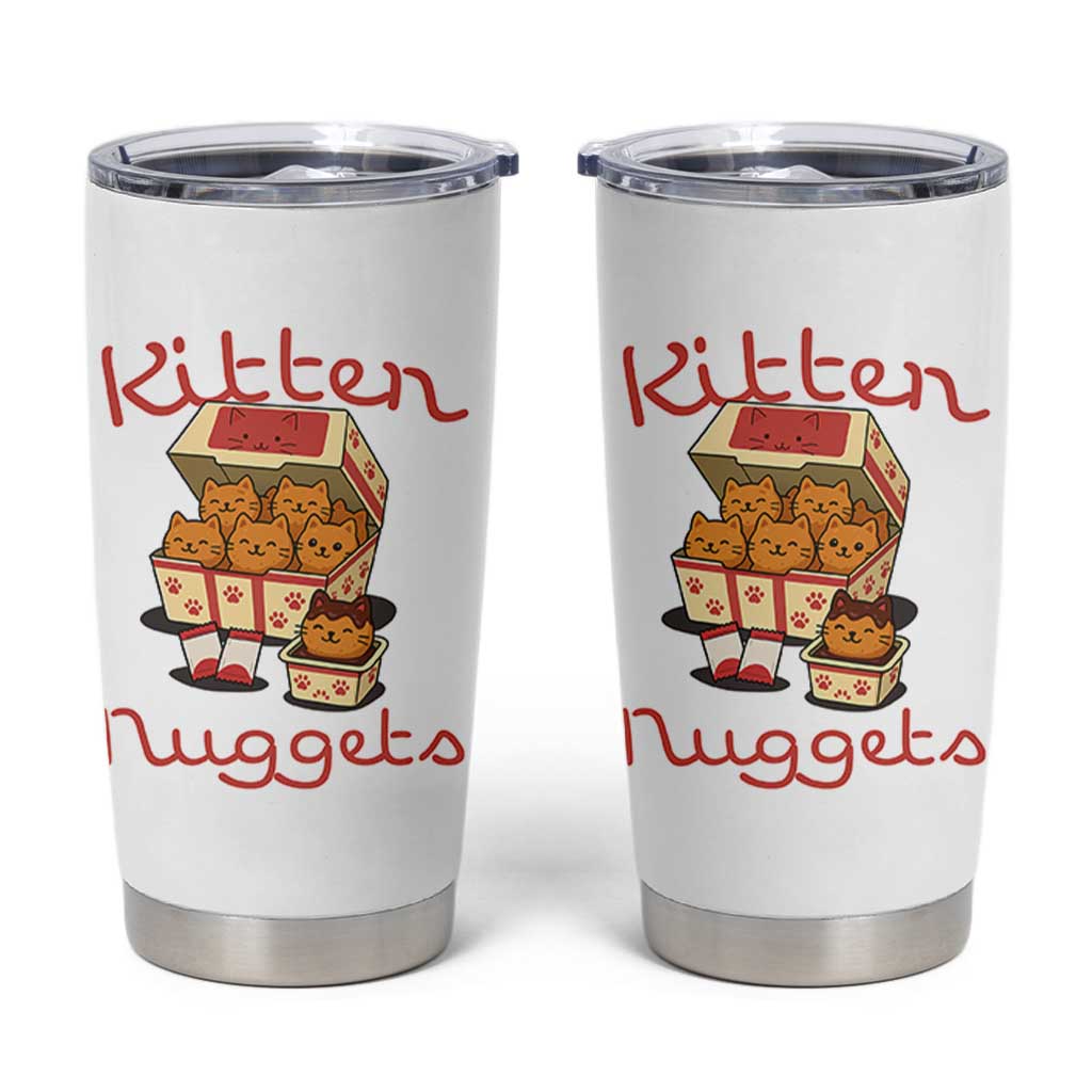 Kitten Nuggets Tumbler Cup Funny Cat Lover Gift