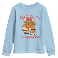 Kitten Nuggets Youth Sweatshirt Funny Cat Lover Gift - Wonder Print Shop