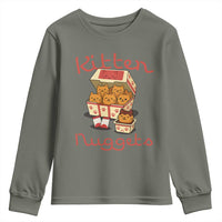 Kitten Nuggets Youth Sweatshirt Funny Cat Lover Gift - Wonder Print Shop