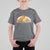 Dino Nuggets Chasing Cat T Shirt For Kid Funny Nugget Lover Gift - Wonder Print Shop