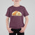 Dino Nuggets Chasing Cat T Shirt For Kid Funny Nugget Lover Gift - Wonder Print Shop