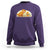 Dino Nuggets Chasing Cat Sweatshirt Funny Nugget Lover Gift - Wonder Print Shop