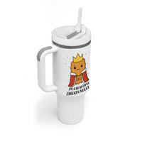 I'm A Beautiful Chicken Nugget Tumbler With Handle Food Humor Gift