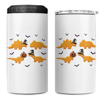 Halloween Dinosaur Nugget 4 in 1 Can Cooler Tumbler Funny Spooky Food Gift