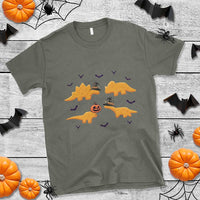 Halloween Dinosaur Nugget T Shirt Funny Spooky Food Gift - Wonder Print Shop