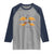 Halloween Dinosaur Nugget Raglan Shirt Funny Spooky Food Gift - Wonder Print Shop