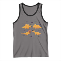 Halloween Dinosaur Nugget Tank Top Funny Spooky Food Gift - Wonder Print Shop