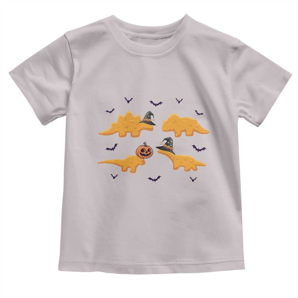 Halloween Dinosaur Nugget Toddler T Shirt Funny Spooky Food Gift - Wonder Print Shop