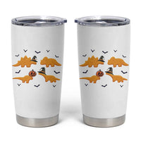Halloween Dinosaur Nugget Tumbler Cup Funny Spooky Food Gift