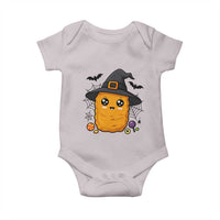 Halloween Nugget With Witch Hat Baby Onesie Funny Food Gift - Wonder Print Shop