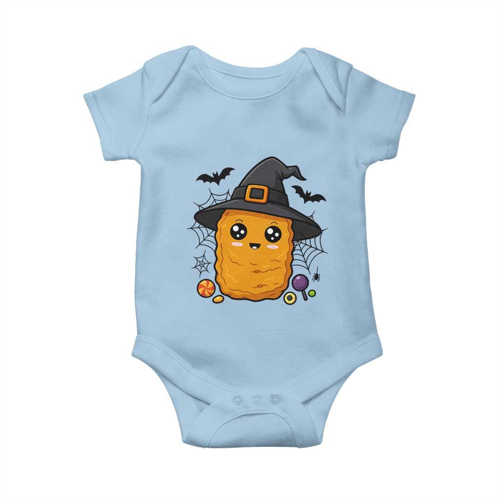Halloween Nugget With Witch Hat Baby Onesie Funny Food Gift - Wonder Print Shop