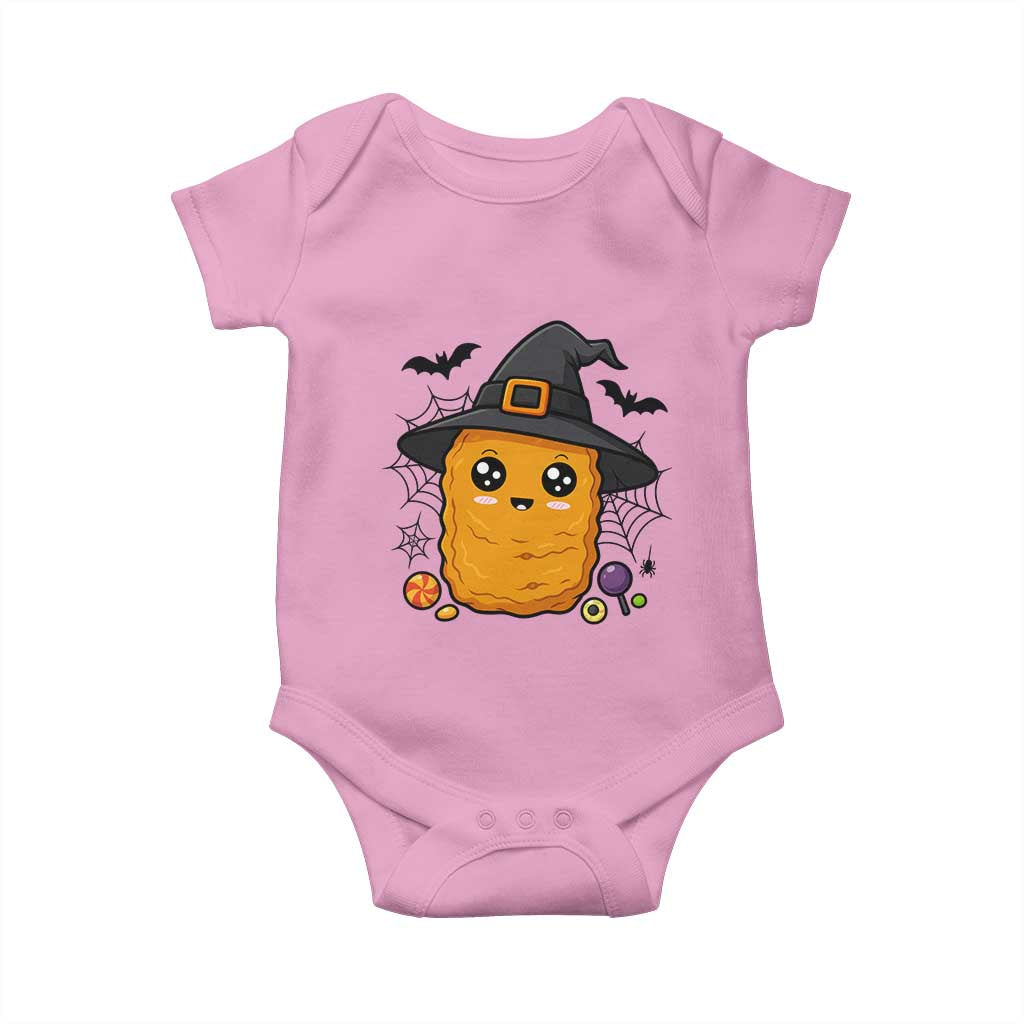 Halloween Nugget With Witch Hat Baby Onesie Funny Food Gift - Wonder Print Shop