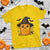 Halloween Nugget With Witch Hat T Shirt Funny Food Gift - Wonder Print Shop