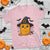 Halloween Nugget With Witch Hat T Shirt Funny Food Gift - Wonder Print Shop
