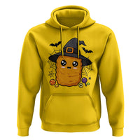 Halloween Nugget With Witch Hat Hoodie Funny Food Gift - Wonder Print Shop