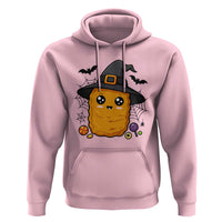 Halloween Nugget With Witch Hat Hoodie Funny Food Gift - Wonder Print Shop