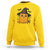 Halloween Nugget With Witch Hat Sweatshirt Funny Food Gift - Wonder Print Shop