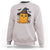 Halloween Nugget With Witch Hat Sweatshirt Funny Food Gift - Wonder Print Shop