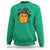 Halloween Nugget With Witch Hat Sweatshirt Funny Food Gift - Wonder Print Shop